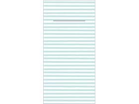 Besteckserviette Airlaid, 40 x 40 cm, 1/8 Falz, hellblau