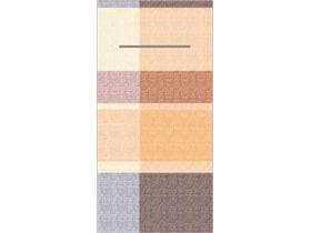 Besteckserviette Airlaid, 40 x 40 cm, 1/8 Falz, "MARC" bordeaux/blau