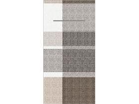 Besteckserviette Airlaid, 40 x 40 cm, 1/8 Falz, "MARC" braun/schwarz