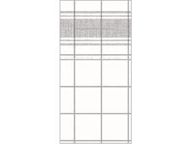 Besteckserviette Airlaid, 40 x 40 cm, 1/8 Falz, "NADEEM" grau