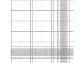 Servietten Airlaid, 48 x 48 cm, 1/4 Falz, "NADEEM" grau