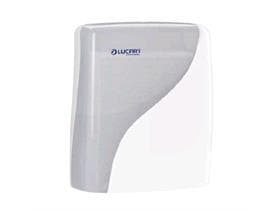 Falthandtuchspender Identity, weiss, für Z-, V- und C-Falz geeignet, Masse