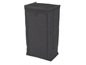 Müllsack-Verkleidung mit Reiss verschluss (120L/2x70L), grau