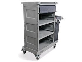 Hotelwagen Numatic NKT1 gross, für die rationelle Wäscheentsorgung und