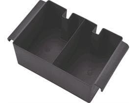Ablageschale mit 2 Fächern für ComCar 4 graphit