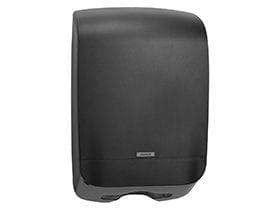 Falthandtuchspender Katrin M 450 x 301 x 146 mm, schwarz