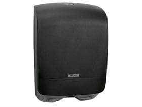 Falthandtuchspender Katrin mini 350 x 248 x 114 mm, schwarz