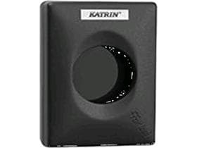 Hygienebeutelspender Katrin schwarz 135 x 27 x 95 mm