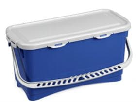 Mopp-Box ohne Deckel, blau Innenmasse 39 x 20 x 17 cm