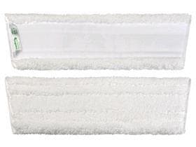 Trapezklettmopp Microfaser weiss 40 x 9 cm, 100% Polyestermicrofaser