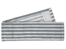 Microfaser Borstenmopp 40 cm, weiss/grau