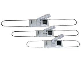 Klapphalter mit Metallbügeln 40 cm, beidseitig klappbar, für Feuchtwisch-und