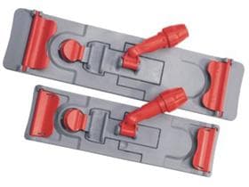 Mopphalter masterfix 40 cm, dunkelgrau, mit stabilen Klemmen zur Laschen-