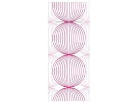 Besteckserviette Airlaid, 40 x 33 cm, 1/8 Falz, Ludo (altrosa-bordeaux)