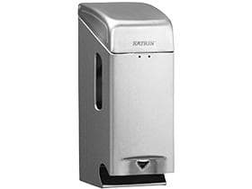 WC-Papier Spender Katrin, für 2-Rollen, aus Edelstahl, 285 x 115 x 125 mm