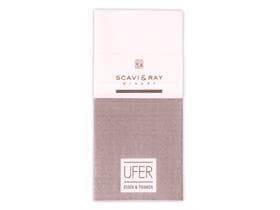 Bestecktasche mit Werbedruck 40 x40 cm, 1/8 Falz, Airlaid 65 g/m2