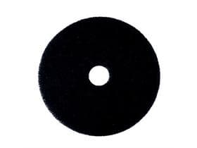 Superpad 3M Scotch-Brite, ø16'' = 406 mm schwarz, aus hochwertigen Nylonfasern