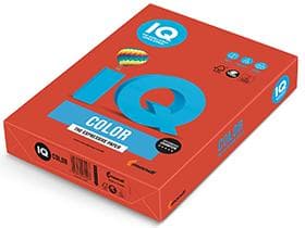 Kopierpapier IQ Color Intensiv, A4, 120gm2, korallenrot, FSC-zertifiziert