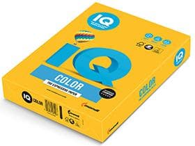 Kopierpapier IQ Color Intensiv, A4, 120gm2, sonnengelb, FSC-zertifiziert