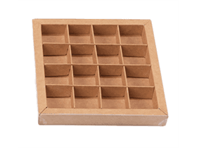 Fensterbox Nr. 11, Kraft 131/131/19mm, aufgerichtet geliefert