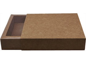 Fensterbox m. Schieber, Kraft 120x120/29mm, flach geliefert