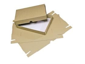 Formularboxen aus Mikrowelle, A4 LL 320 x 230 x 80 mm, E-Welle