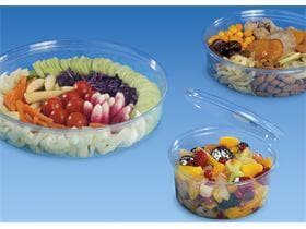 Saucenbecher 50 ml, aus rPET/PET, transparent, ø 70 mm, Höhe: 26 mm