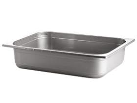 Eisbehälter aus Kunststoff (PS) grau, 5,5 Liter, 25 x 36 x 8 cm