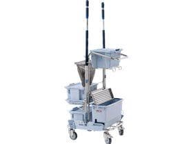CE Pre-Prepared Trolley (Edelstahlboxen) 55 x 12.5 x 21.4 cm