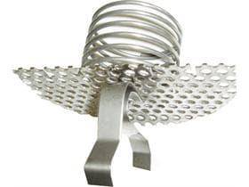 Pissoireinsatz für Pissoir Typ B, aus Chromnickelstahl, mit Spühlsteinhalter