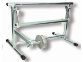 Dérouleur 30 cm, construction en tube d'acier galvanisé promat massif, pour