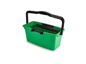 Eimer 12L für die Glasreinigung, inkl Ablage für Einwascher und Wischer 35 cm