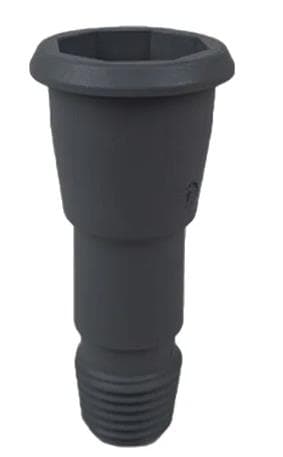 nLite Bürsten Anschlussset Stecknippel 6mm, 1 Stück