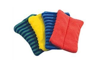 Micro Pad Abrado, rot, 9.5 x 14 cm Sehr gute Schmutzaufnahme