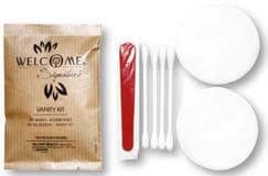 Welcome Kosmetikset 4 Wattestäbchen, 2 Wattepads,