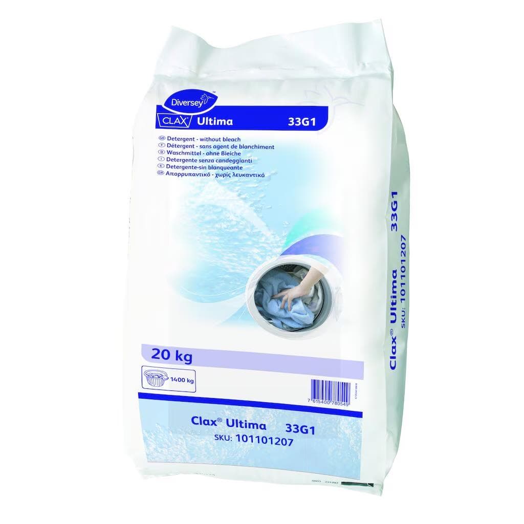 Clax Ultima 33G1, Pulverförmiges Hauptwaschmittel ohne Bleichmittel