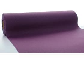 Tischläufer Airlaid, 40 x 24 cm, Basic amethyst-aubergine