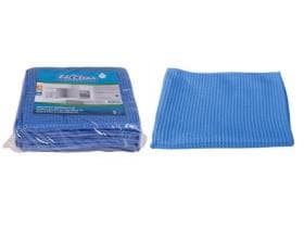 Micro-Waffeltuecher XL, Honeycomb aus Microfaser,blau, 22 x 6 x 22 cm,
