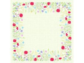 Tischdecke Airlaid, 80 x 80 cm, 1/8 Falz, Susanne