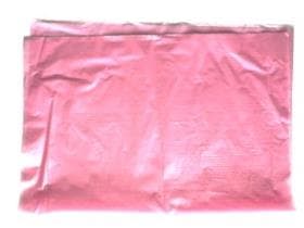 Fleischwicklerfolie rosa 24.5 x 35 cm (1/8 Bogen), 15 my, geprägt