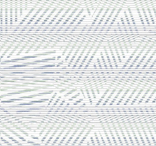 Servietten Spanlin Bio, 40 x 40 cm 1/4 Falz, "Femke" blau-eukalyptus