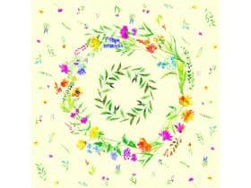 Tischdecke Airlaid, 80 x 80 cm, 1/8 Falz, Molly