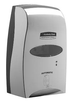 Hautpflegespender berührungslos H 29.0 x B 18.3 x T 10.0 cm, verchromt