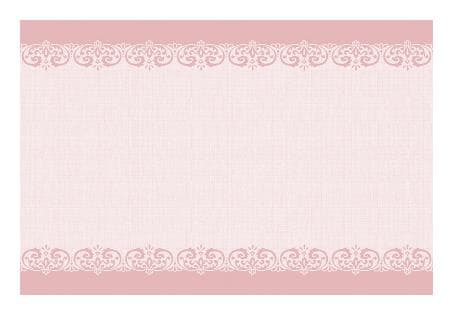 Tischläufer Airlaid, 40 cm x 24 lfm, "Janina" rosé