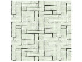 Nappes Airlaid, 80 x 80 cm, 1/8 pli, "Theo" sauge-noir