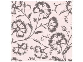 Serviettes Airlaid 65 g/m², 40 x 40 cm, 1/4 pli, "Albi" rose-anthracite