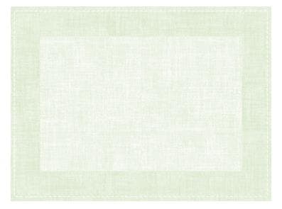 Set de table en non-tissé 55 g/m², 30 x 40 cm "Zione" sauge