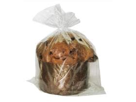 Sac pour panettone, en PP transparent, 15 x 25 cm