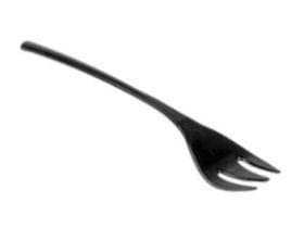 Minigabel aus Kunststoff (PS) schwarz, Länge 100 mm