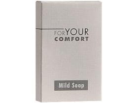 Handseife 15 g, blau, in Kartonbox For your Comfort